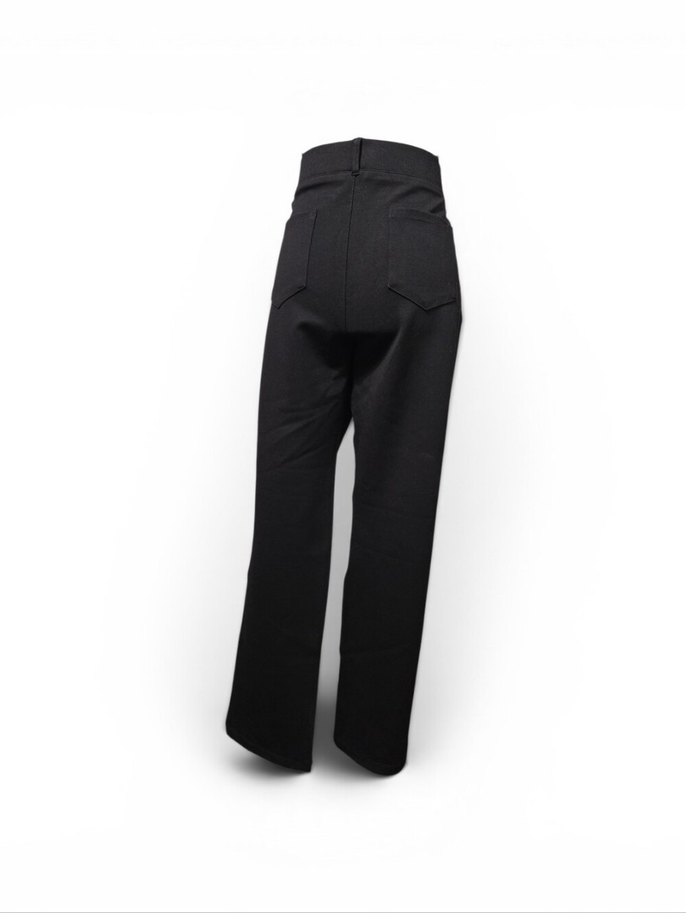 Stelle Black Straight-Leg Pants Large - Picture 3 of 9